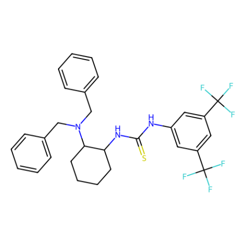 aladdin 阿拉丁 N281656 N-[（1S，2S）-2-[双（苯基甲基）氨基]环己基]-N''-[3,5-双（三氟甲基）苯基]硫脲 1233369-39-5 95%,98%ee