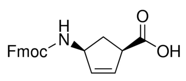 aladdin 阿拉丁 R464554 (1R,4S)-(+)-4-(Fmoc-氨基)-2-环戊烯-1-羧酸 220497-65-4 ≥97.0%（对映体之和,HPLC）