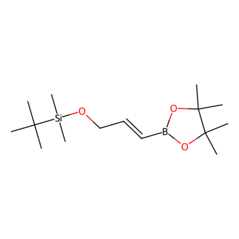 aladdin 阿拉丁 E333718 (E)-3-(叔丁基二甲基硅氧烷)丙烯-1-基-硼酸频哪醇酯 114653-19-9 95%