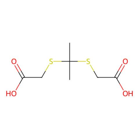 aladdin 阿拉丁 P589099 2,2’-[丙烷-2,2-二基双(硫)基]二乙酸 4265-58-1 95%
