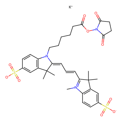 aladdin 阿拉丁 S196717 Sulfo-Cy3 NHS 酯 1424150-38-8 纯度：≥95%