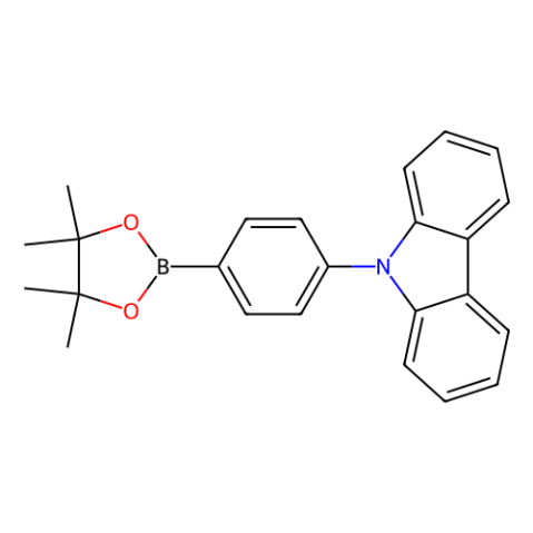 aladdin 阿拉丁 C186619 9-[4-(4,4,5,5-四甲基-1,3,2-二氧杂环戊硼烷-2-基)苯基]-9H-咔唑 785051-54-9 95%