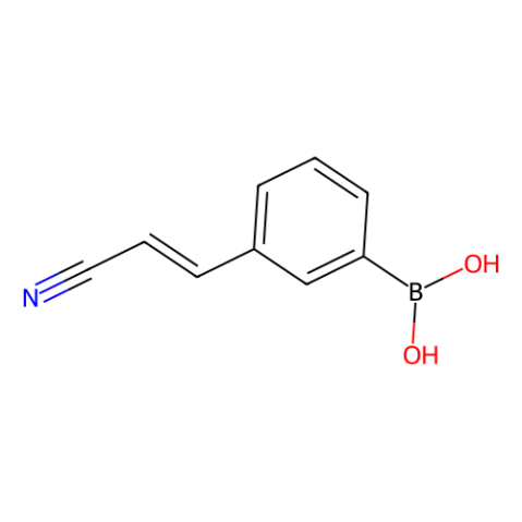 aladdin 阿拉丁 E187048 3-(E-2-氰基乙烯基)苯基硼酸（含不等数量的酸酐） 850568-53-5 97%