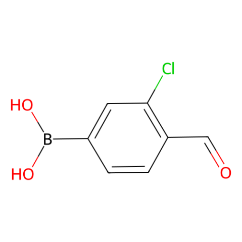aladdin 阿拉丁 C179237 3-氯-4-甲酰基苯基硼酸（含不等量的酸酐） 1072952-53-4 98%