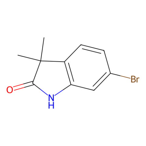 aladdin 阿拉丁 B174567 6-溴-3,3-二甲基-2,3-二氢-1H-吲哚-2-酮 158326-84-2 97%