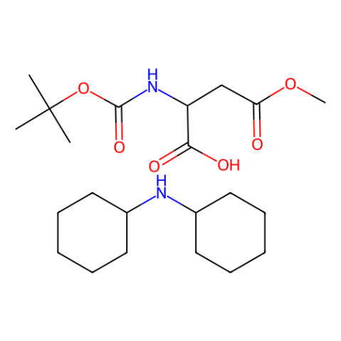 aladdin 阿拉丁 B181291 Boc-L-天冬氨酸β-甲酯双环己基铵盐 135941-84-3 95%