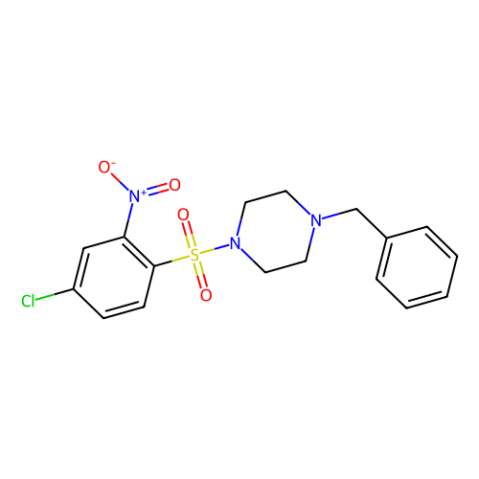 aladdin 阿拉丁 R276121 1-苄基-4-（4-氯-2-硝基苯基）磺酰基哌嗪(PSB 06126) 1024448-59-6 98%(HPLC)