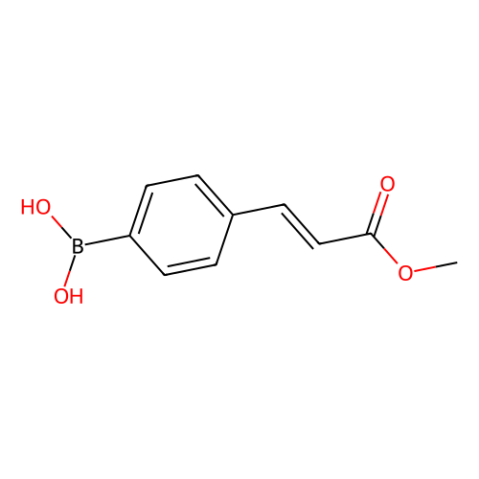 aladdin 阿拉丁 E184148 4-(反式-3-甲氧基-3-羰基-1-丙烯-1-基)苯硼酸(含有数量不等的酸酐) 380430-58-0 95%