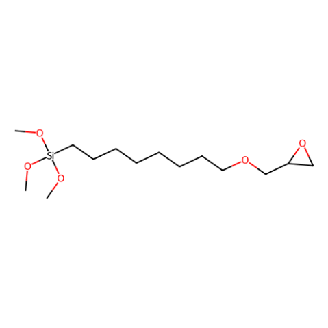aladdin 阿拉丁 G156829 [8-(环氧丙基氧)-正辛基]三甲氧基硅烷 1239602-38-0 >97.0%(GC)