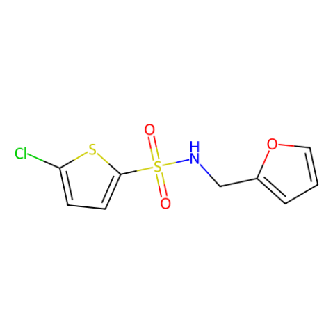 aladdin 阿拉丁 W417575 5-chloro-N-(furan-2-ylmethyl)thiophene-2-sulfonamide 380576-68-1 98%