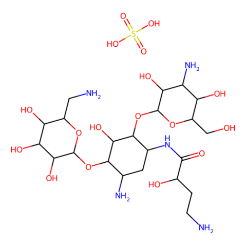 aladdin 阿拉丁 A167411 阿米卡星 硫酸盐 149022-22-0 98%