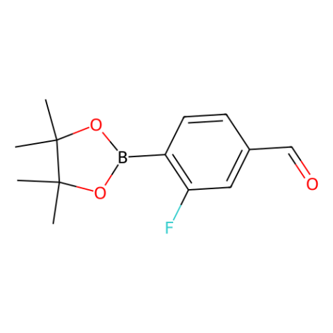aladdin 阿拉丁 F587048 2-氟-4-甲酰基苯硼酸频哪醇酯 1352657-25-0 96%