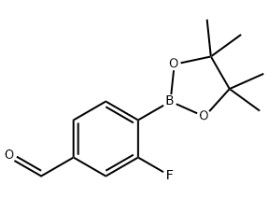 aladdin 阿拉丁 F587048 2-氟-4-甲酰基苯硼酸频哪醇酯 1352657-25-0 96%