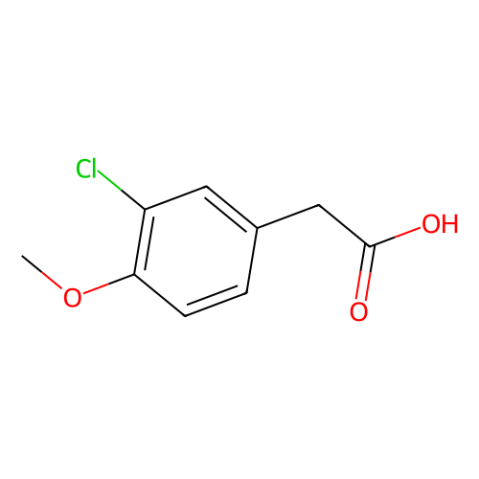 aladdin 阿拉丁 C153838 3-氯-4-甲氧基苯乙酸 13721-20-5 95%