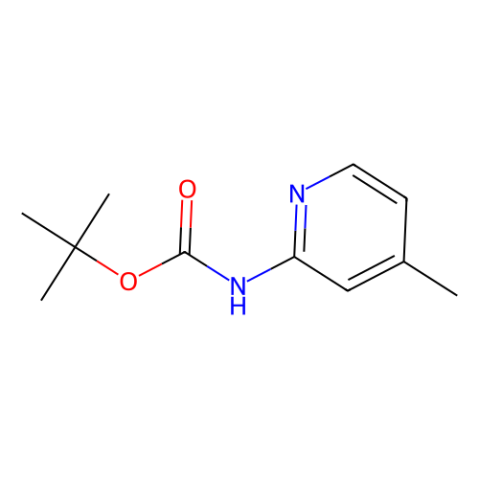 aladdin 阿拉丁 B187956 2-(BOC-氨基)-4-甲基吡啶 90101-20-5 98%