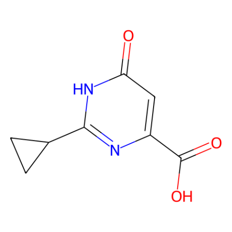 aladdin 阿拉丁 C590374 2-环丙基-6-羟基嘧啶-4-羧酸 858956-25-9 97%