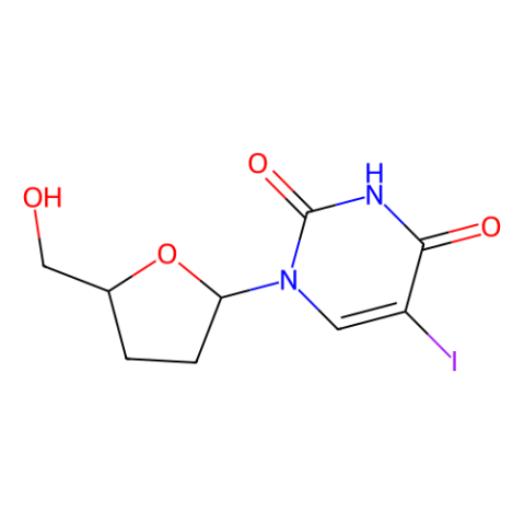 aladdin 阿拉丁 D468554 2',3'-二脱氧-5-碘尿苷 105784-83-6 97%