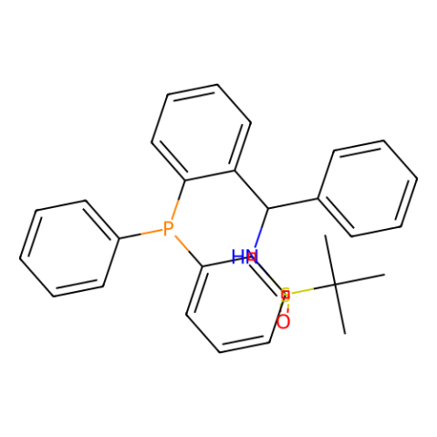aladdin 阿拉丁 S282262 [S（R）]-N-[（S）-[2-（二苯基膦基）苯基]苯基甲基]-2-甲基-2-丙烷亚磺酰胺 1595319-97-3 95%