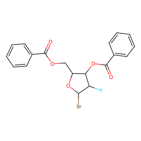 aladdin 阿拉丁 D419635 3,5-二-O-苯甲酰基-2-脱氧-2- 氟-α-D-溴化阿拉伯呋喃糖 97614-44-3 ≥98%