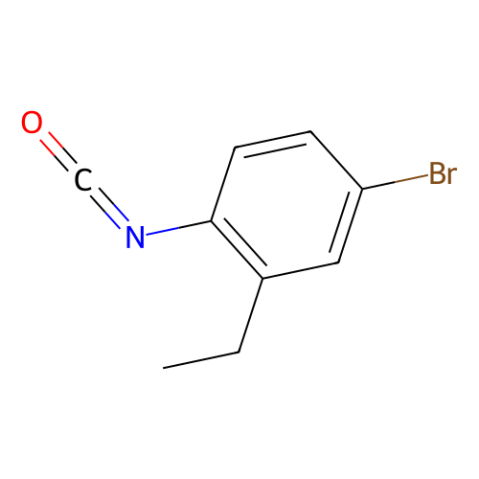 aladdin 阿拉丁 B352023 4-溴-2-乙基苯基异氰酸酯 480439-24-5 95%