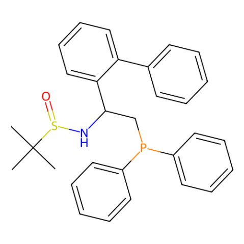 aladdin 阿拉丁 S282274 [S（R）]-N-[（1S）-1-[1,1''-联苯]-2-基-2-（二苯基膦基）乙基]-2-甲基-2-丙烷亚磺酰胺 1936438-14-0 95%