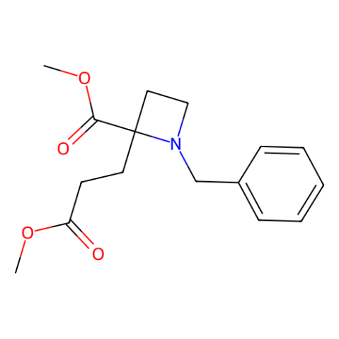 aladdin 阿拉丁 M173509 1-苄基-2-(3-甲氧基-3-氧丙基)氮杂环丁烷-2-羧酸甲酯 1353160-88-9 97%