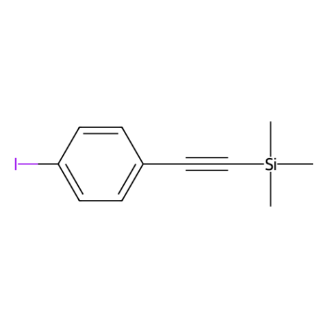 aladdin 阿拉丁 I167053 (4-碘苯基乙炔)三甲基硅烷 134856-58-9 97%