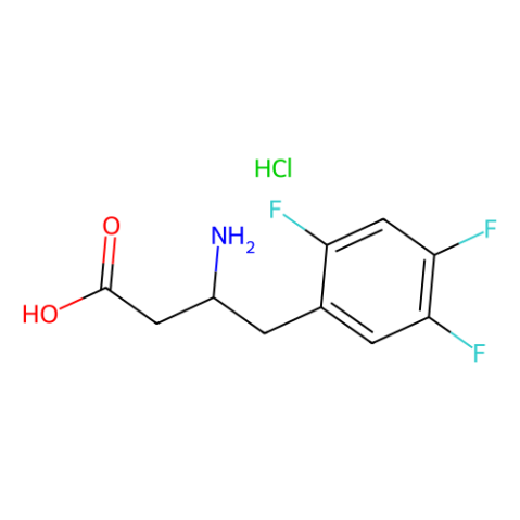aladdin 阿拉丁 R586582 (R)-3-氨基-4-(2,4,5-三氟苯基)丁酸盐酸盐 1204818-19-8 97%