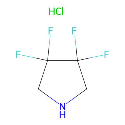 aladdin 阿拉丁 T175173 3,3,4,4-四氟吡咯烷盐酸盐 1810-13-5 97%