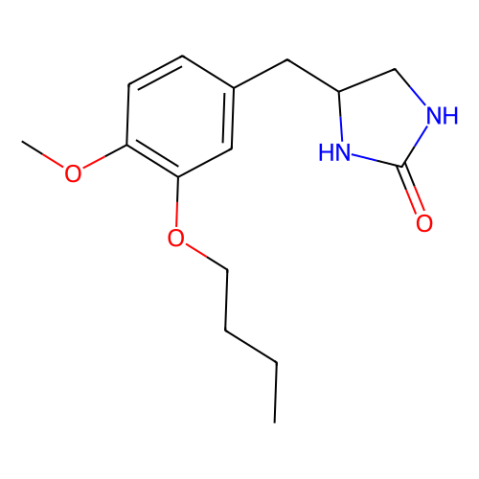 aladdin 阿拉丁 R275553 4-(3-丁氧基-4-甲氧基苄基)咪唑烷-2-酮 29925-17-5 ≥99%