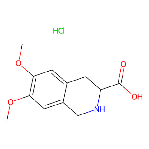 aladdin 阿拉丁 S161219 (S)-(-)-6,7-二甲氧基-1,2,3,4-四氢异喹啉-3-甲酸盐酸盐 82586-62-7 >98.0%(HPLC)(T)