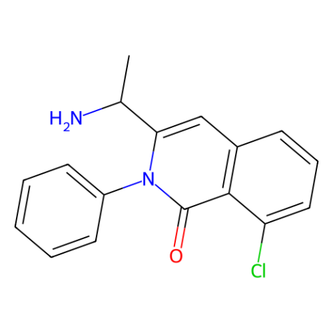 aladdin 阿拉丁 S173488 (S)-3-(1-氨基乙基)-8-氯-2-苯基异喹啉-1(2H)-酮 1350643-72-9 97%