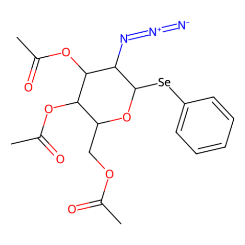 aladdin 阿拉丁 P292449 苯基硒基-2-叠氮基-3,4,6-三-O-乙酰基-α-D-吡喃半乳糖苷 150809-76-0 ≥98%