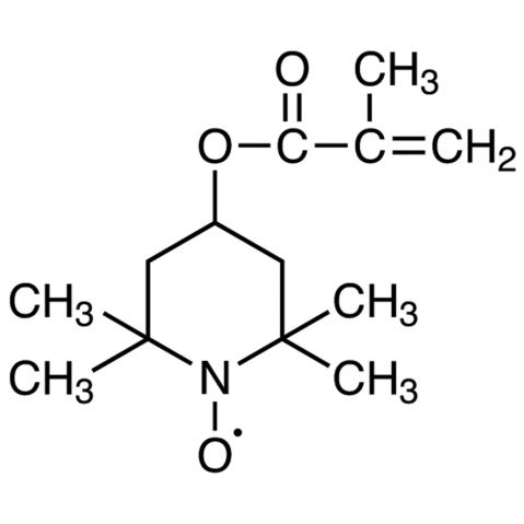 aladdin 阿拉丁 M158413 4-甲基丙烯酰氧-2,2,6,6-四甲基哌啶1-氧自由基 15051-46-4 >98.0%(GC)