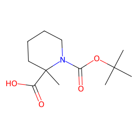 aladdin 阿拉丁 T177349 1-[(叔丁氧基)羰基] -2-甲基哌啶-2-羧酸 746658-74-2 97%