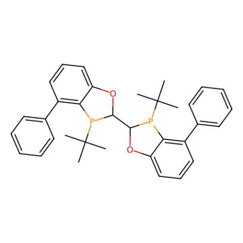 aladdin 阿拉丁 S282150 (2S,2'S,3S,3'S)-3,3'-二叔丁基-4,4'-二苯基-2,2',3,3'-四氢-2,2'-二苯并[d][1,3]氧磷杂环戊二烯 1202033-21-3 97%,>99% ee