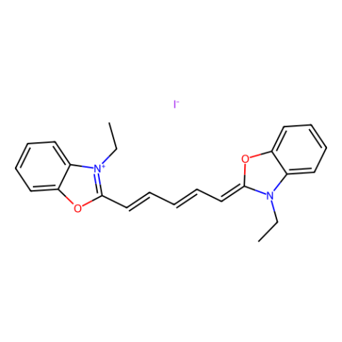 aladdin 阿拉丁 D155285 3,3'-二乙基氧代二羰花青碘化物 14806-50-9 96%