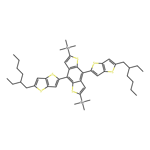 aladdin 阿拉丁 B405346 [4,8-双[5-(2-乙基己基)噻吩并[3,2-b]噻吩-2-基]苯并[1,2-b:4,5-b']二噻吩-2,6-二基]双(三甲基锡烷) 1444200-40-1 97%