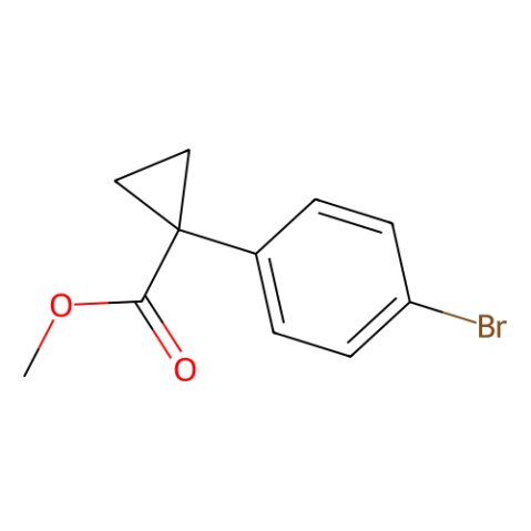 aladdin 阿拉丁 M185733 1-(4-溴苯基)环丙烷甲酸甲酯 638220-35-6 98%