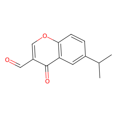aladdin 阿拉丁 F156756 3-甲酰基-6-异丙基色酮 49619-58-1 >98.0%