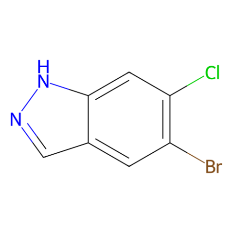 aladdin 阿拉丁 B173073 5-溴-6-氯-1H-吲唑 1260382-77-1 97%