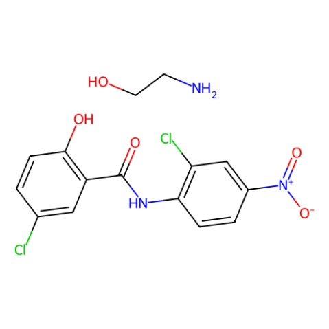 aladdin 阿拉丁 C587196 氯硝柳胺乙醇胺盐 1420-04-8 98%