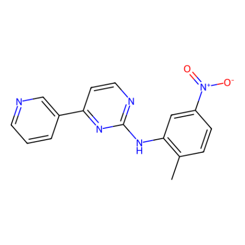 aladdin 阿拉丁 M158274 2-(2-甲基-5-硝基苯胺基)-4-(3-吡啶基)嘧啶 152460-09-8 >98.0%(HPLC)(T)