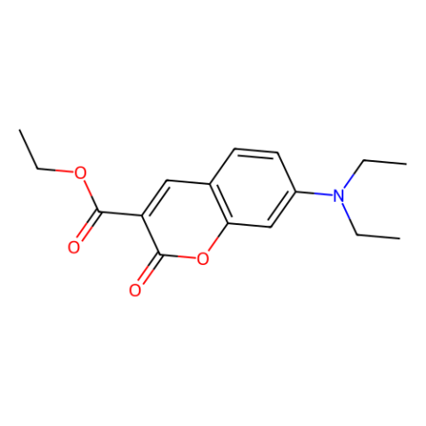 aladdin 阿拉丁 E156486 7-(二乙氨基)香豆素-3-甲酸乙酯 28705-46-6 >98.0%(GC)(T)