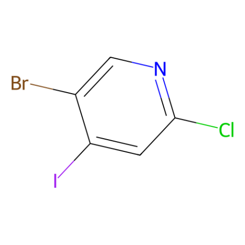 aladdin 阿拉丁 B184327 5-溴-2-氯-4-碘吡啶 401892-47-5 97%