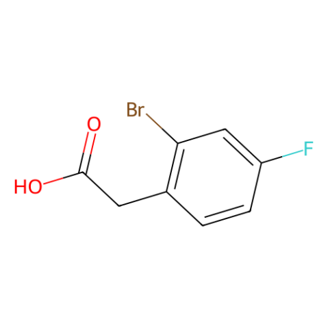 aladdin 阿拉丁 B185556 2-溴-4-氟苯乙酸 61150-59-2 98%