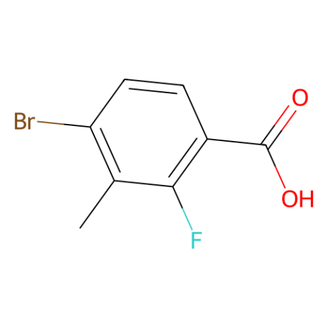 aladdin 阿拉丁 B587927 4-溴-2-氟-3-甲基苯甲酸 194804-90-5 95%