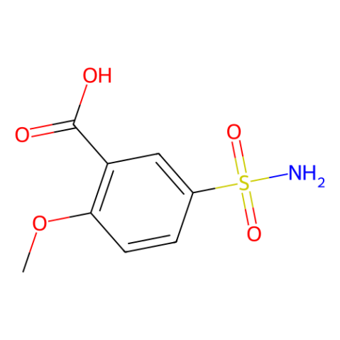 aladdin 阿拉丁 M588199 2-甲氧基-5-氨磺酰基苯甲酸 22117-85-7 98%