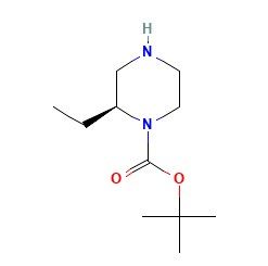 aladdin 阿拉丁 S588736 (S)-1-Boc-2-乙基哌嗪 325145-35-5 97%
