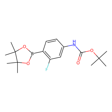 aladdin 阿拉丁 T586793 2-氟-4-Boc胺基苯硼酸频哪醇酯 1256256-45-7 97%